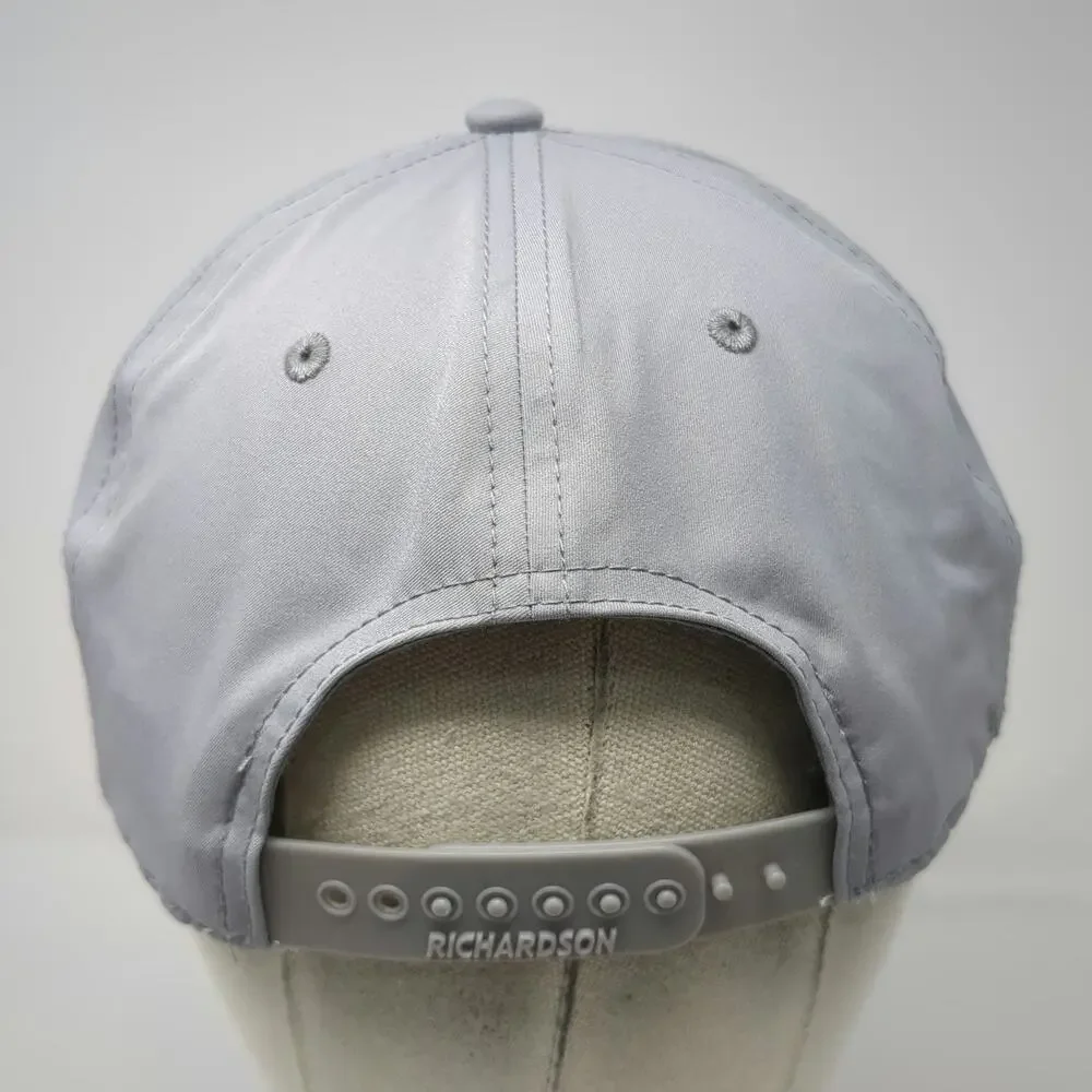 Richardson 5 Panel Gray Hat One Size Snapback Rope Southcoast Chamber Knot